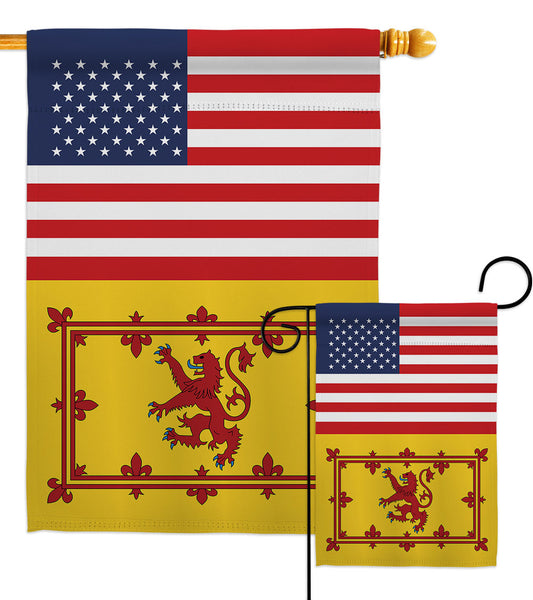 Royal Banner of Scotland US Friendship 140641