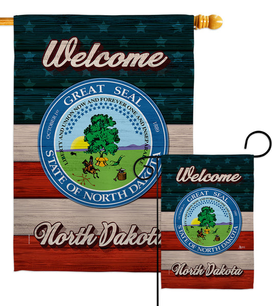 Welcome North Dakota 141291