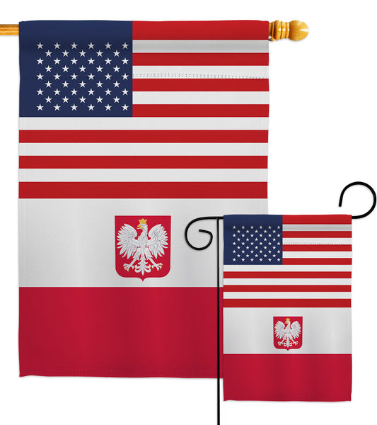 Poland w/Eagle US Friendship 140487